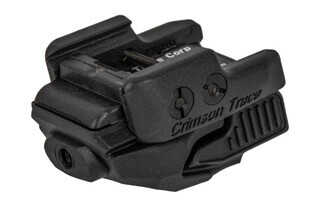 Crimson Trace Rail Master universal green laser sight with black body for handguns and carbines